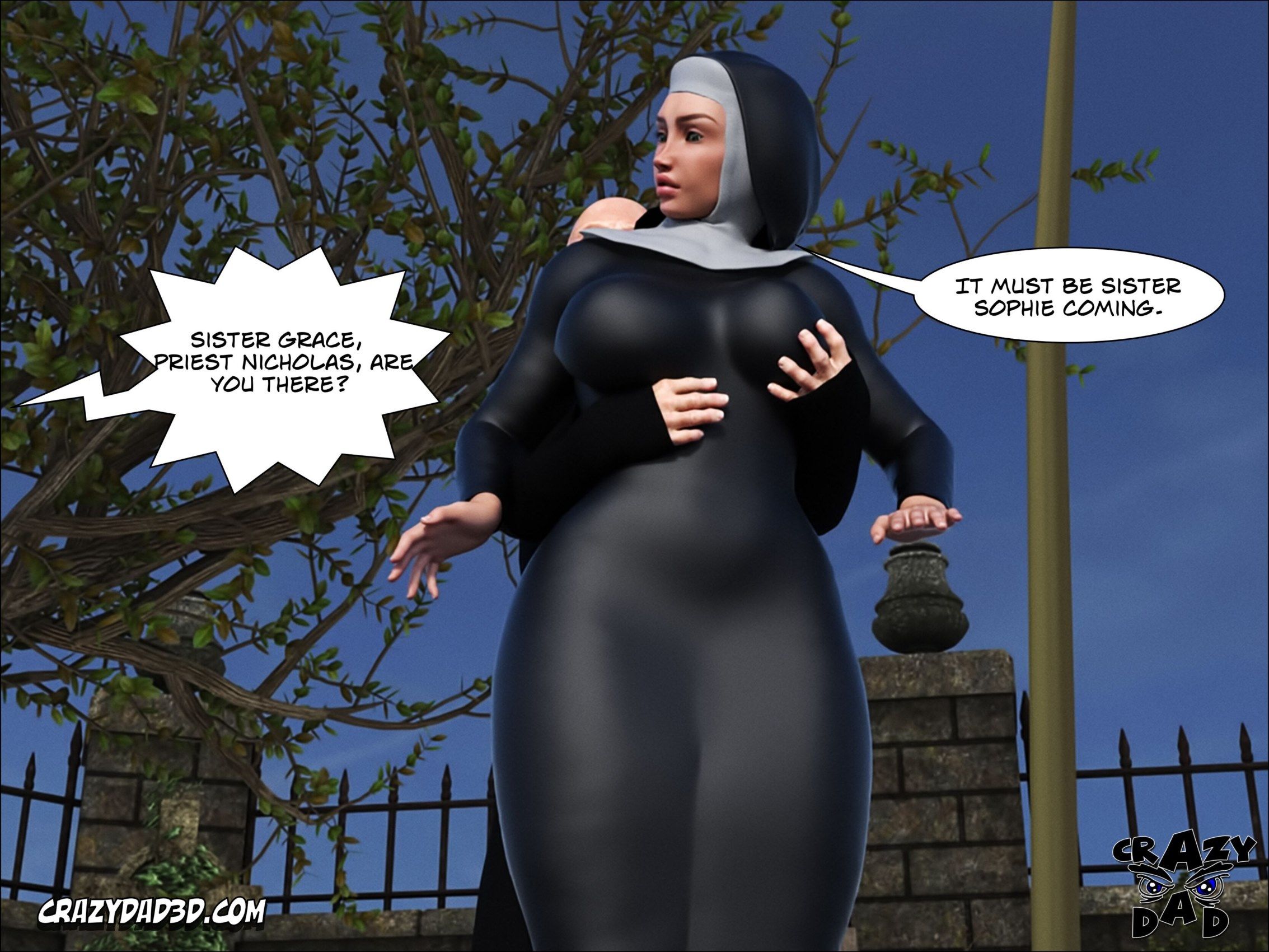 Sister Grace Part 3 CrazyDad3D page 11