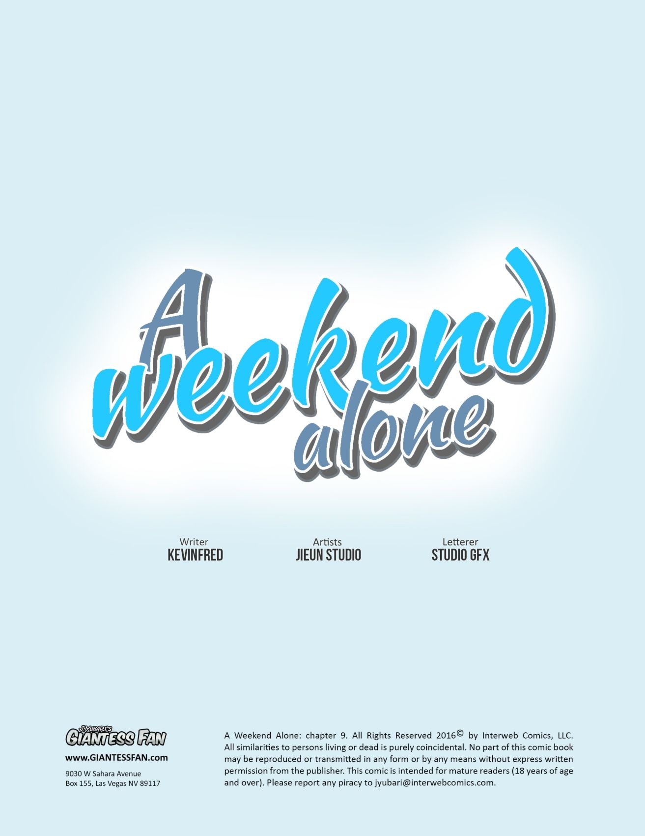 A Weekend Alone Issue 09 by GiantessFan page 2