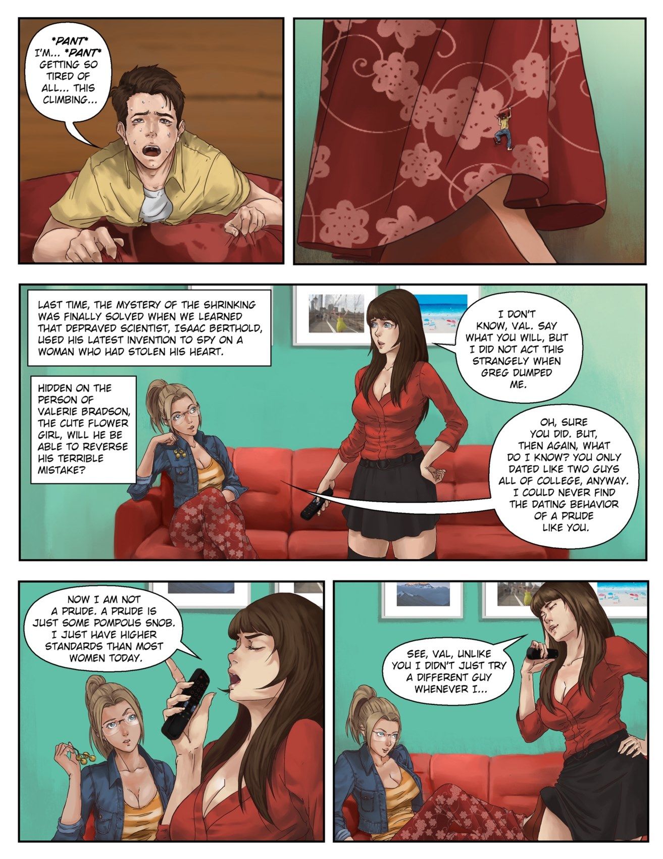 A Weekend Alone Issue 09 by GiantessFan page 3
