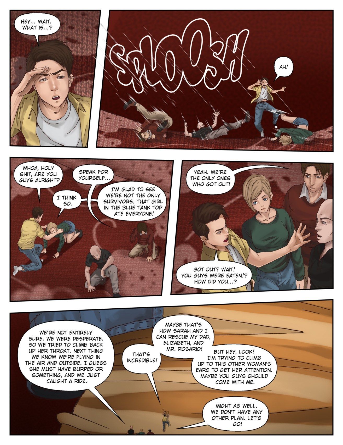 A Weekend Alone Issue 09 by GiantessFan page 9