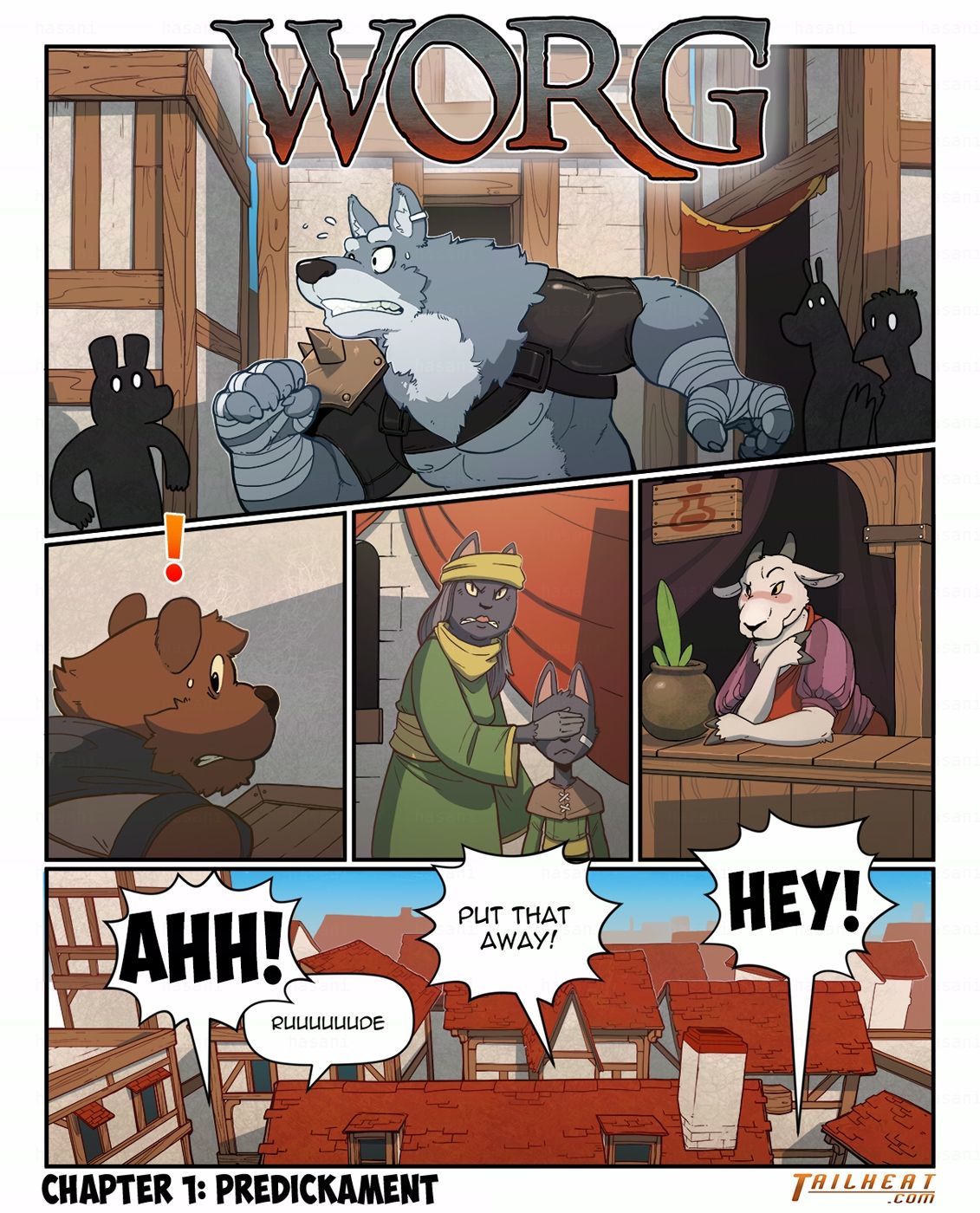 Worg Chapter 1 - Predickament page 1