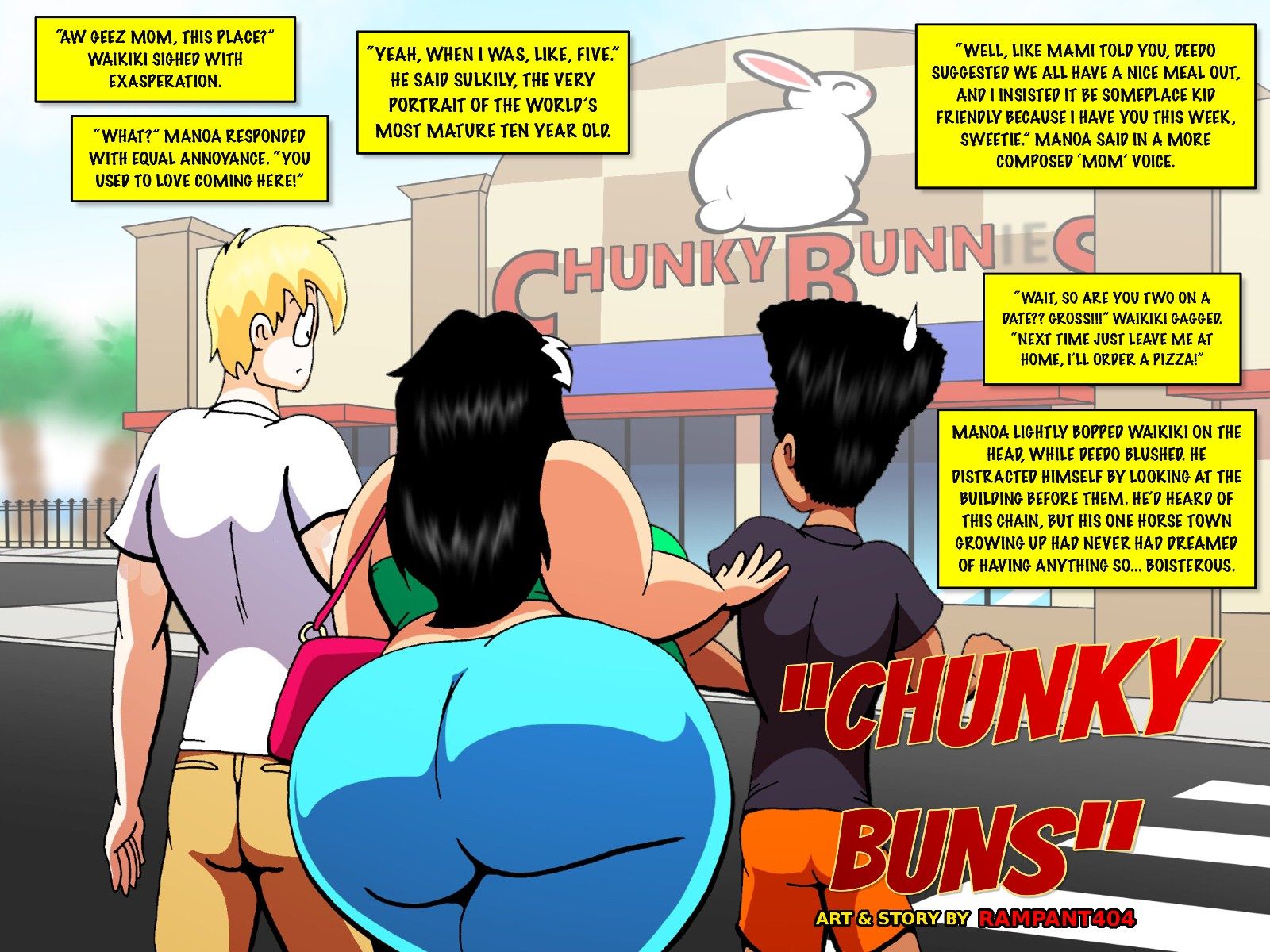 Chunky Buns - Rampant404 page 1