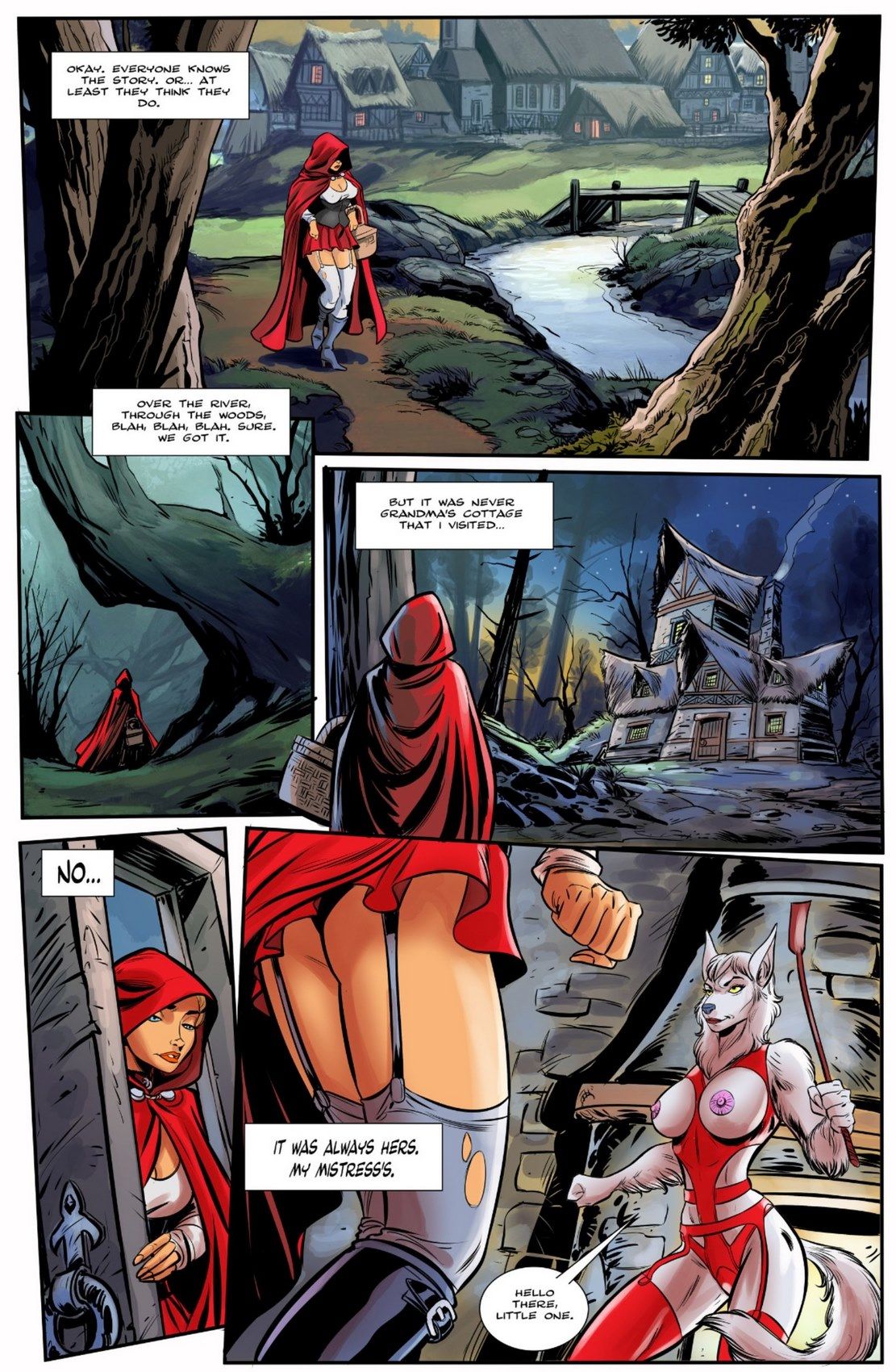 Little Red Riding Hood by Bot Comics page 3