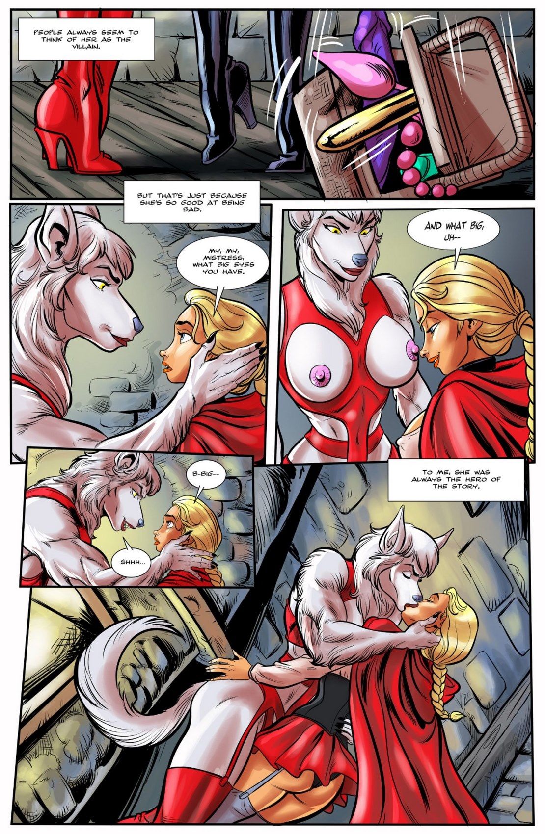 Little Red Riding Hood by Bot Comics page 4