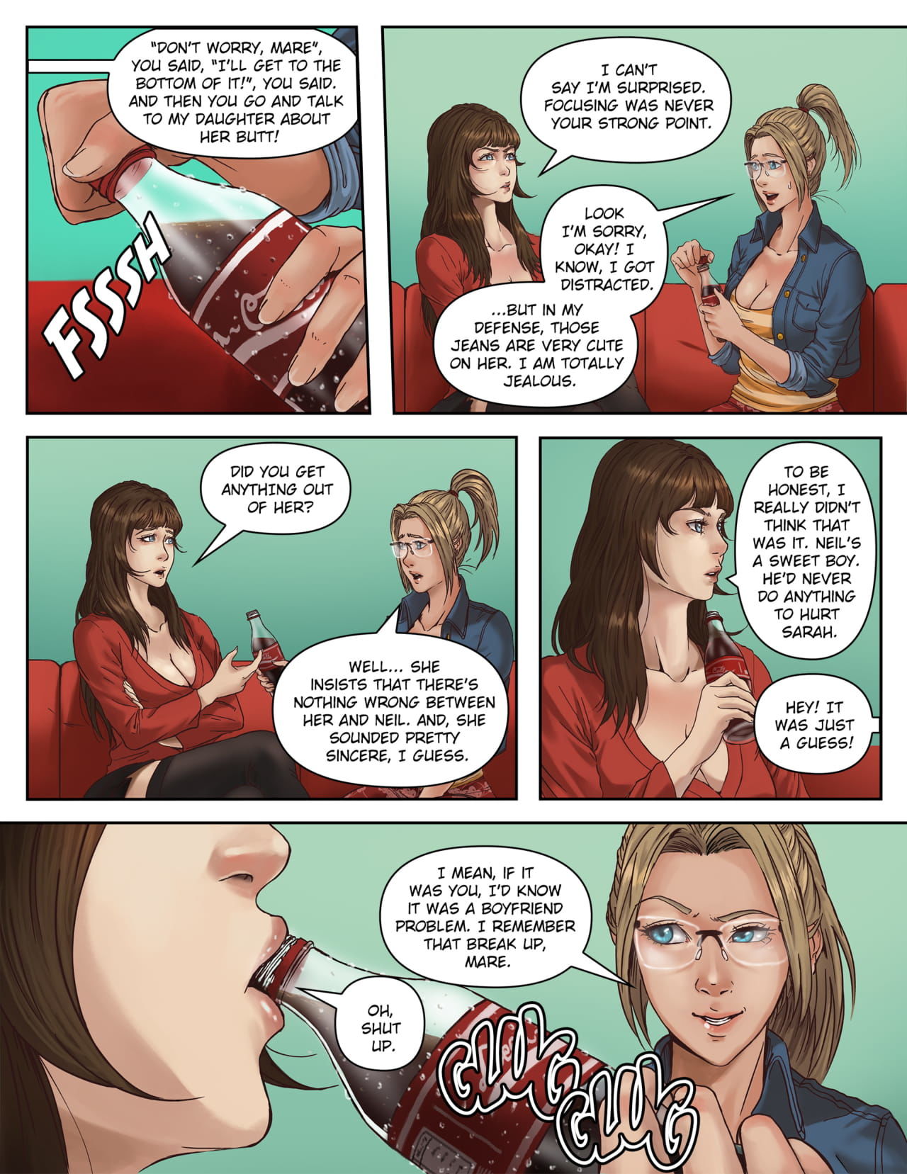 A Weekend Alone Issue 10 Giantess Fan page 21