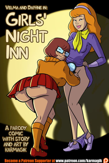 Velma and Daphne in: Girls Night Inn (Karmagik) cover