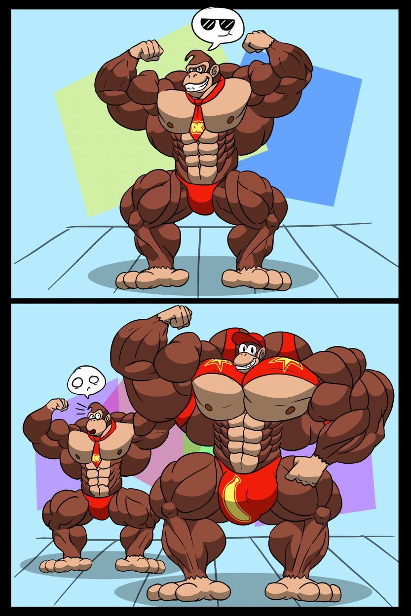 Muscle Banana (Donkey Kong) by Guzreuef page 1
