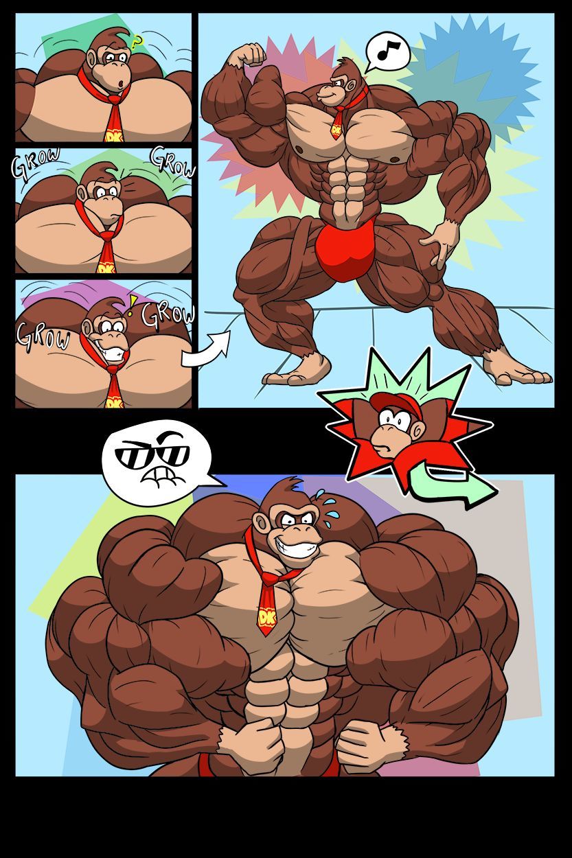 Muscle Banana (Donkey Kong) by Guzreuef page 2