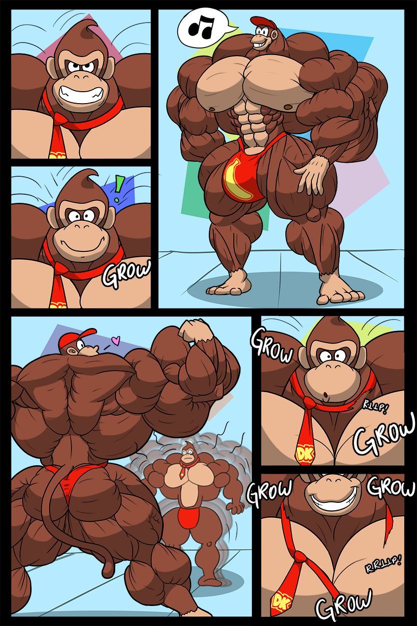 Muscle Banana (Donkey Kong) by Guzreuef page 4