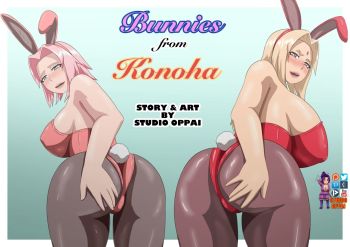 Bunnies from Konoha Naruto (Studio Oppai) cover
