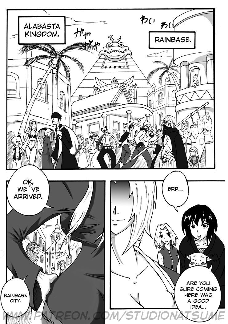 Pirates VS Ninjas (Naruto, One Piece) page 4