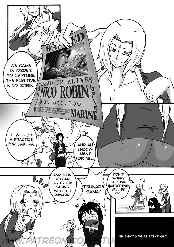 Pirates VS Ninjas (Naruto, One Piece) page 6