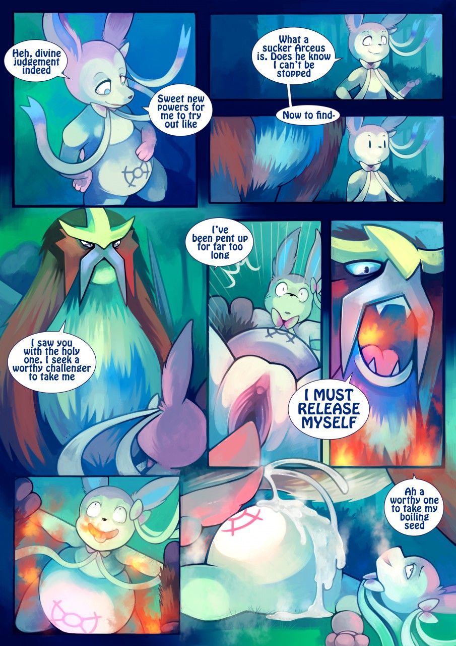 Arionnes Legendary Blessing Pokemon by HerthatDRAWS page 2