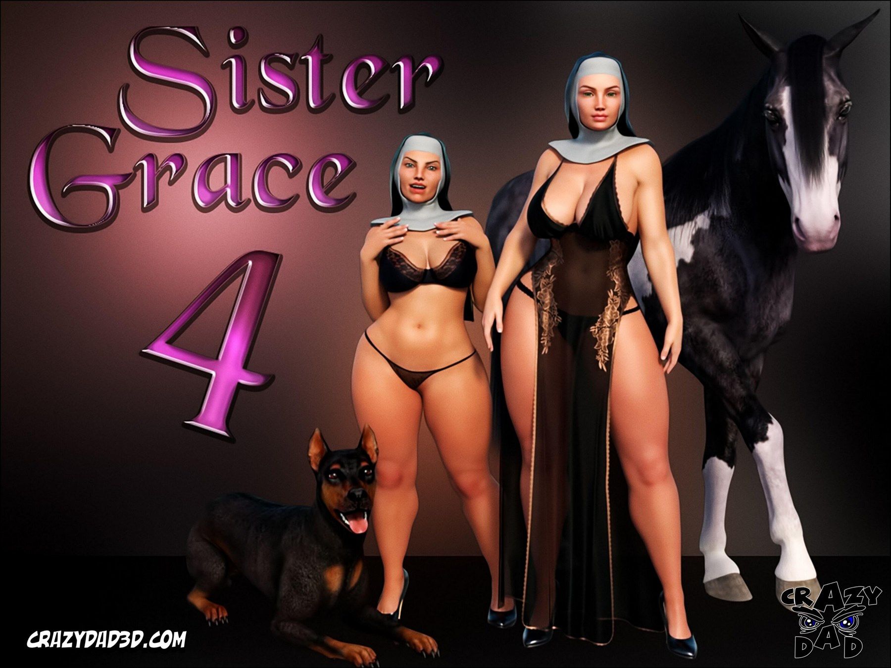 Sister Grace Part 4 by CrazyDad3D page 1