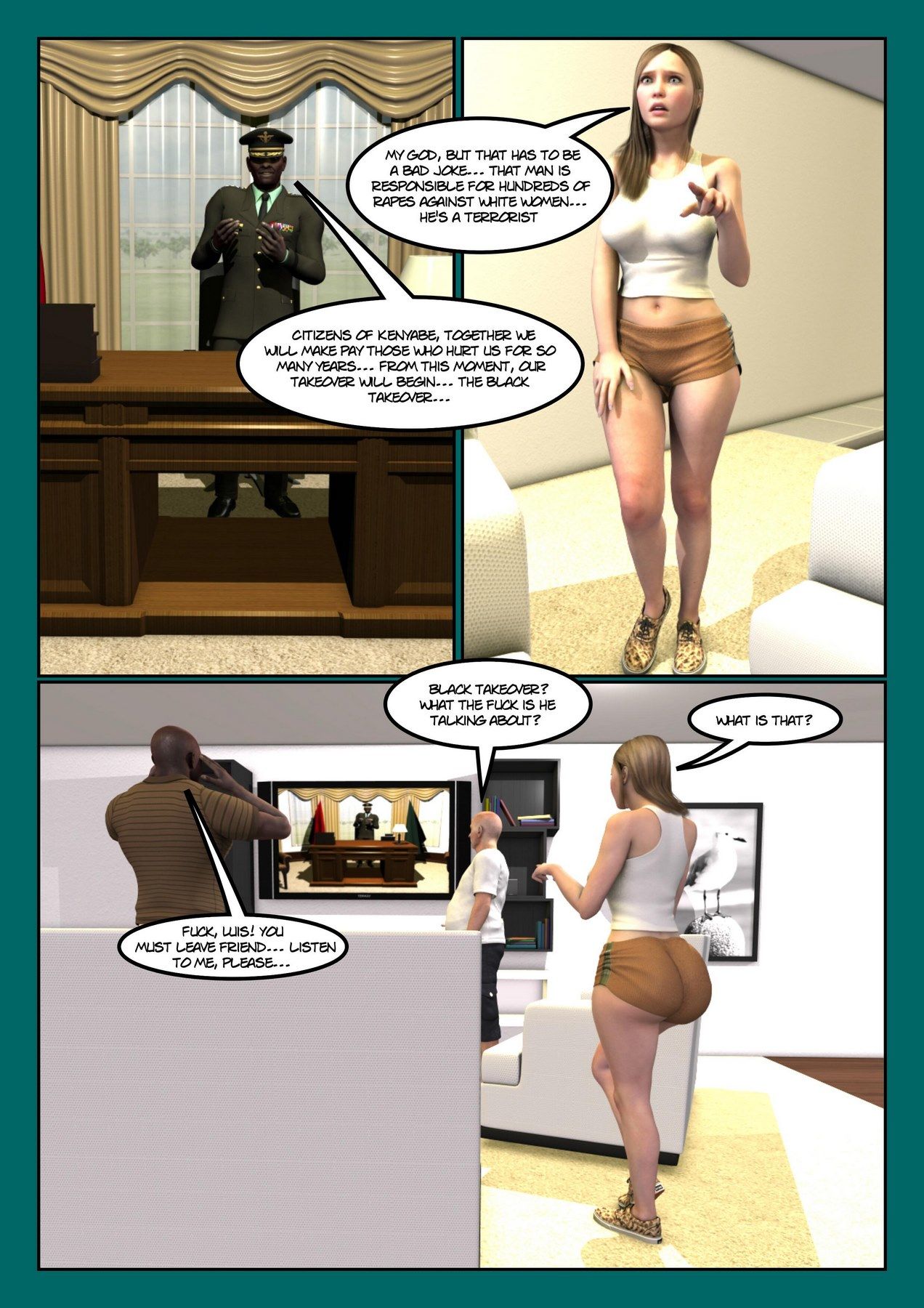 Black Takeover Moiarte 3D page 3