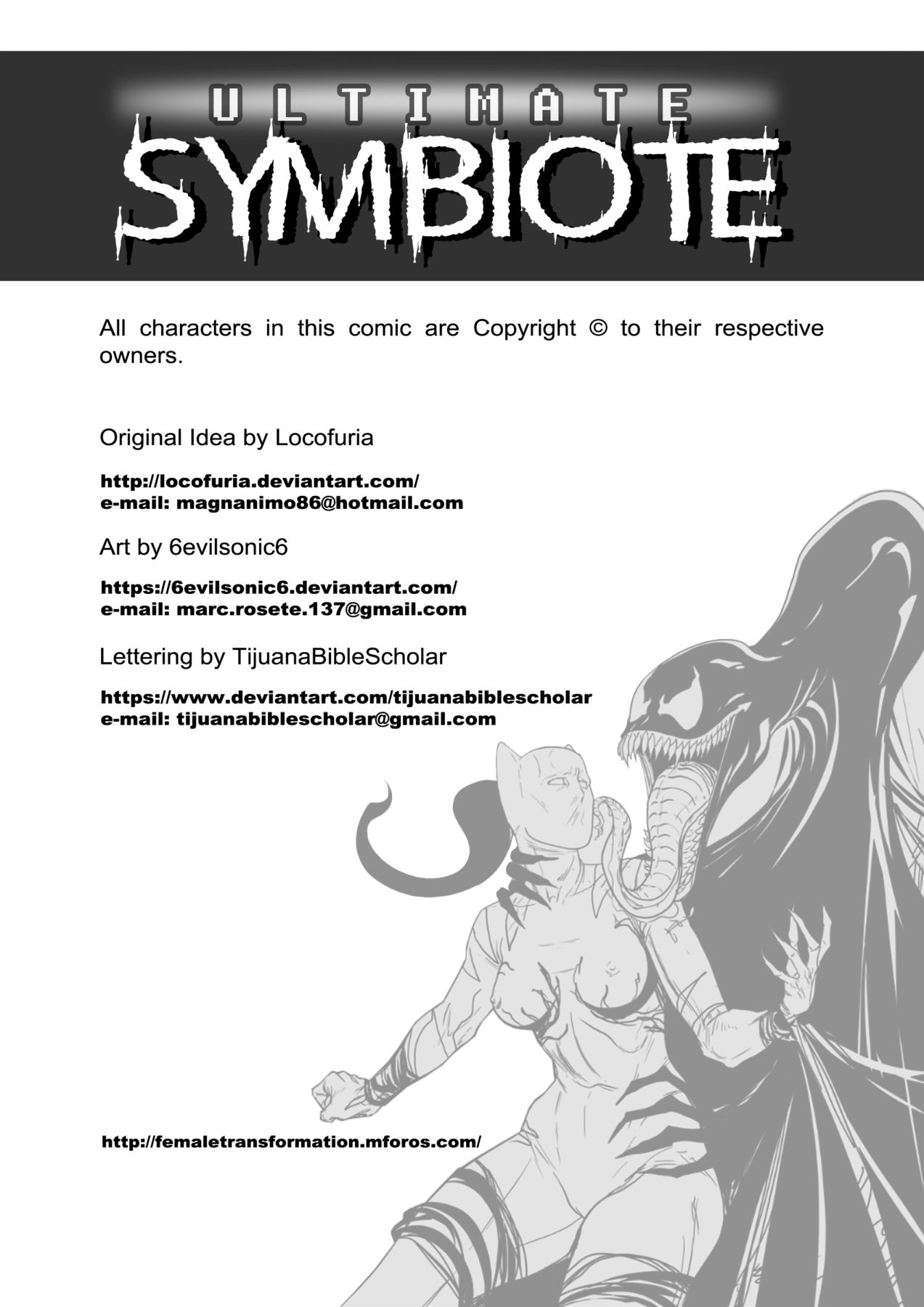 Ultimate Symbiote Venom & Spiderman (Locofuria) page 3