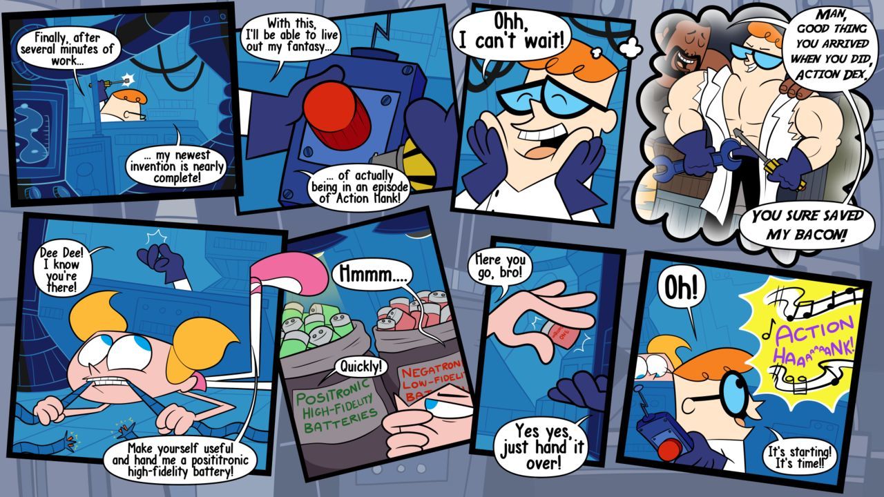 Dexters Laboratory Action Skank by Blargsnarf page 2