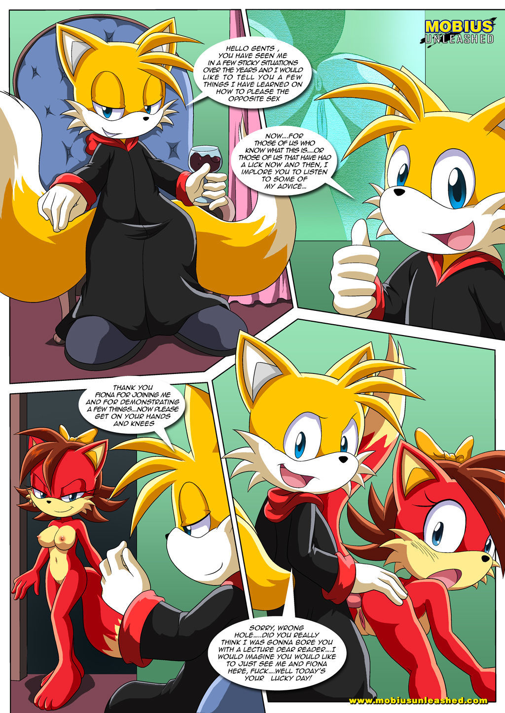 The Prower Family Affair (Sonic The Hedgehog) by Palcomix page 2