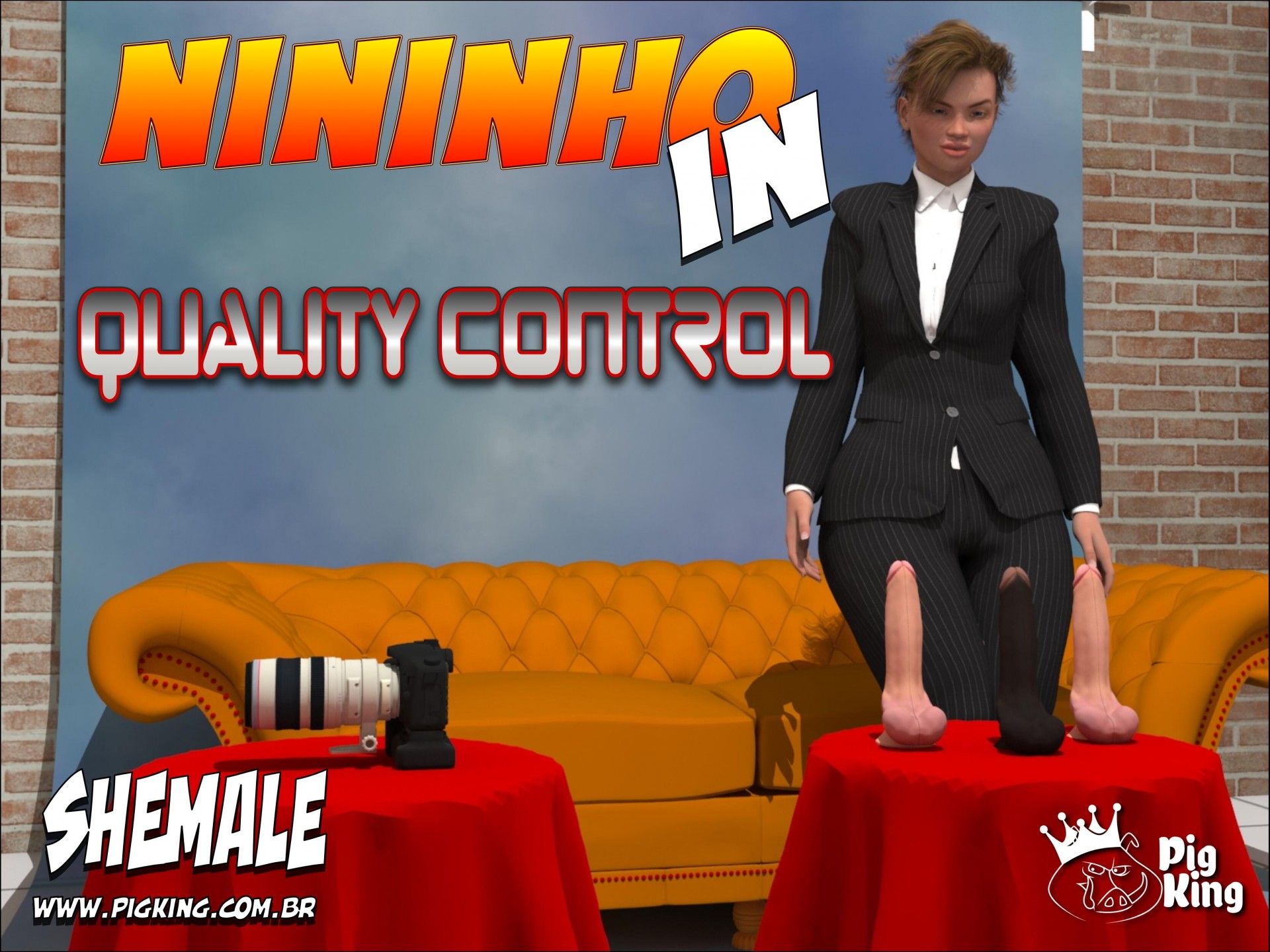 Nininho in Quality Control PigKig Shemale page 1