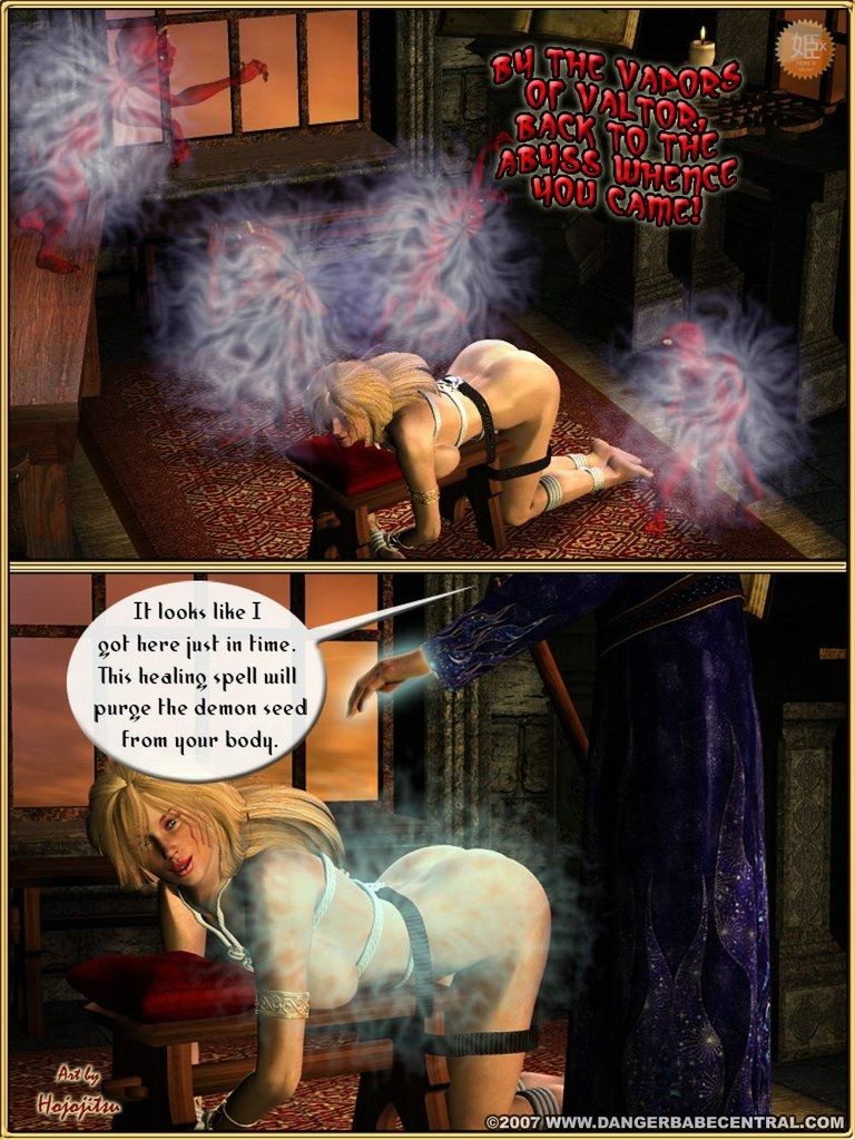 Merlina Mistress of Magic (Dangerbabecentral) page 44