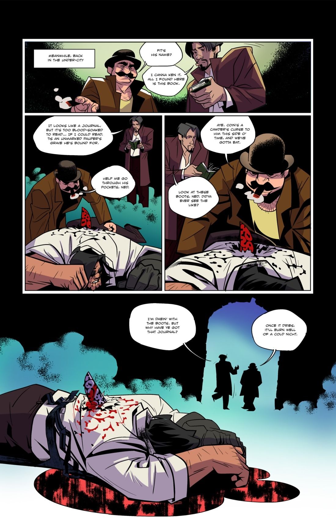 Steampumped Issue 2 by Amblagar (MuscleFan) page 15