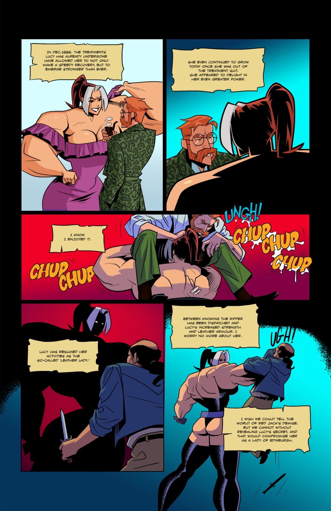 Steampumped Issue 2 by Amblagar (MuscleFan) page 16