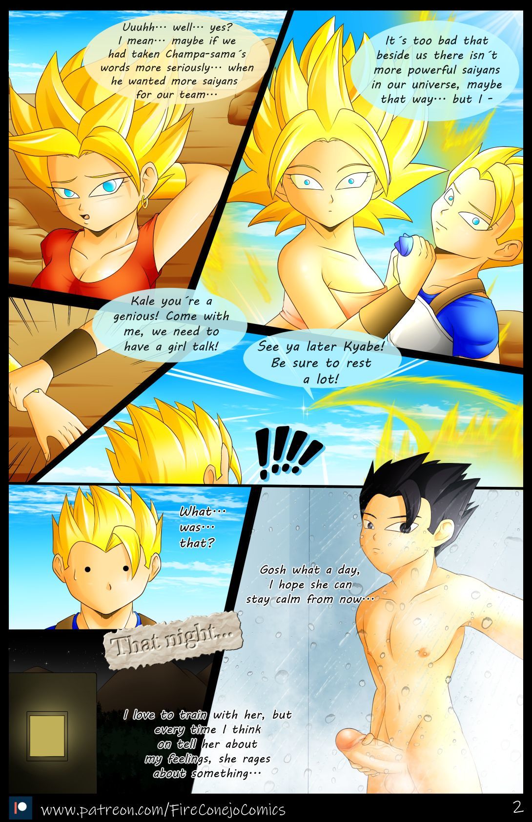 Saiyan Breeding (Dragon Ball Super) by Fire Conejo page 3