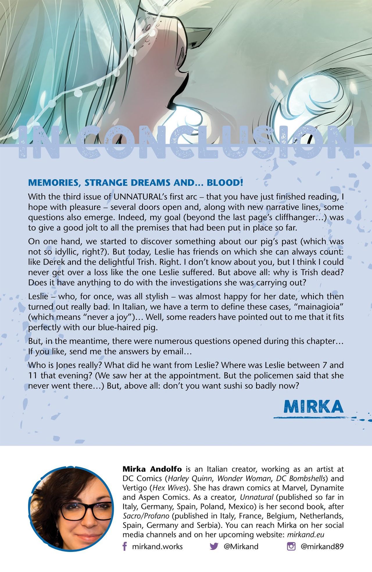Unnatural Issue 3 Mirka Andolfo page 23