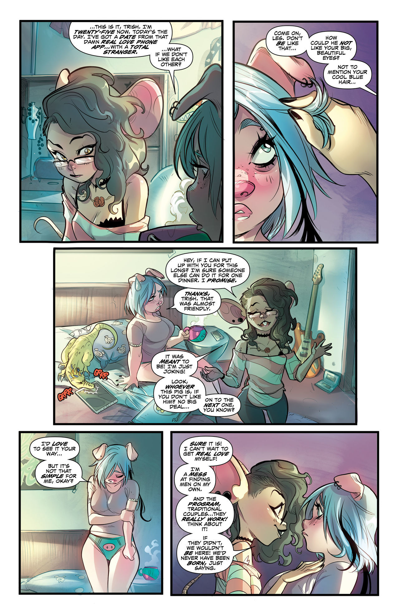 Unnatural Issue 2 by Mirka Andolfo page 6
