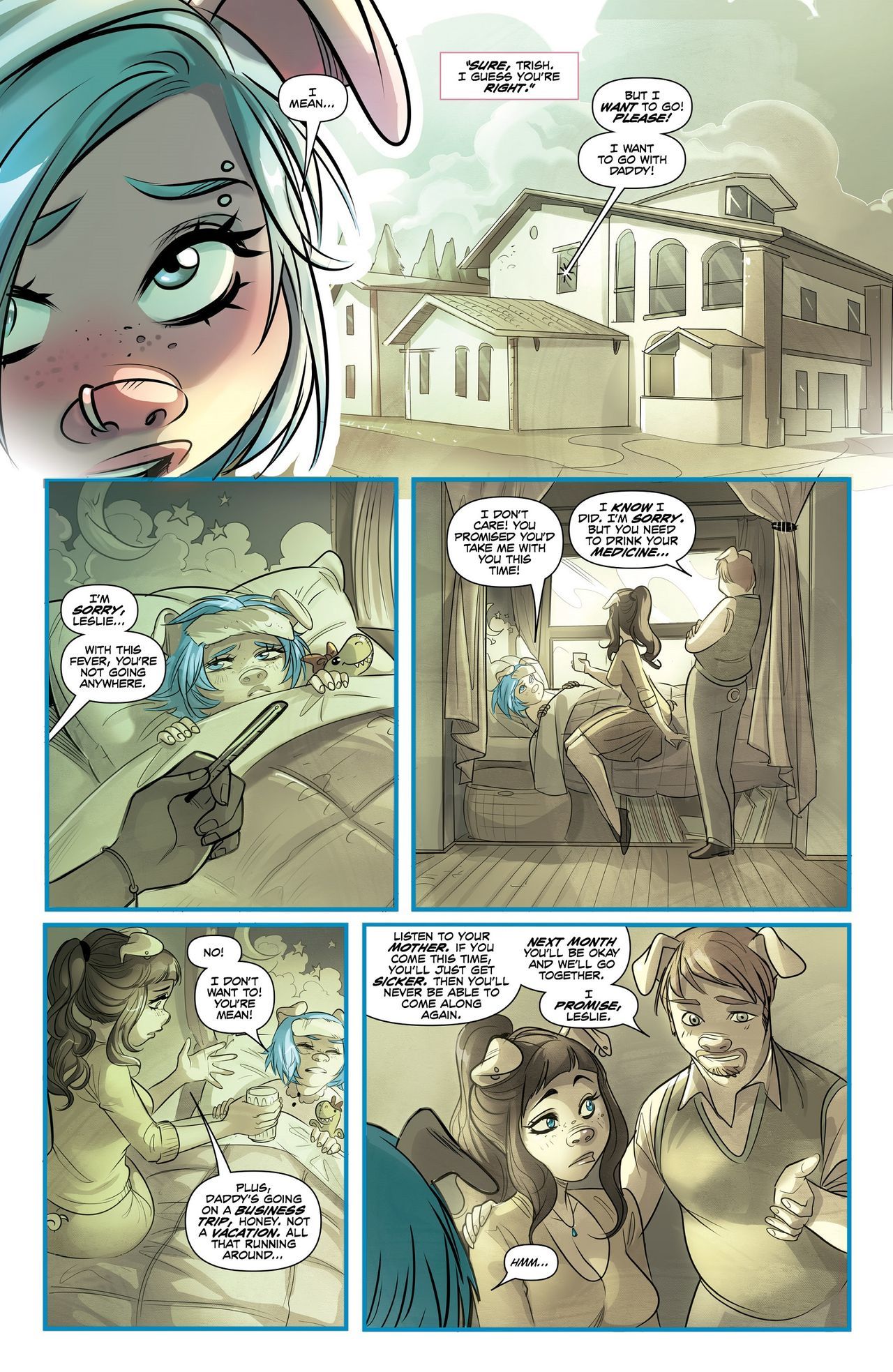 Unnatural Issue 2 by Mirka Andolfo page 7