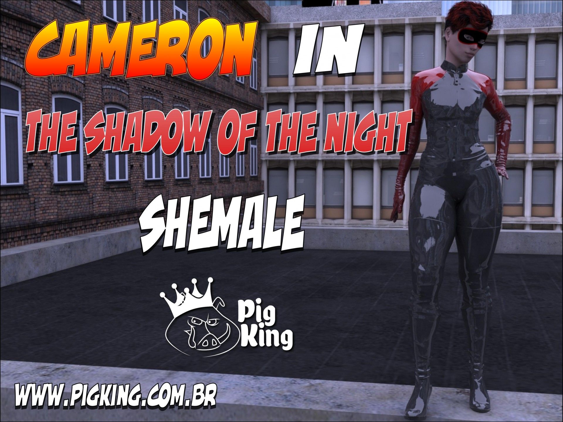 The Shadow of the Night Cameron (PigKing Shemale) page 1