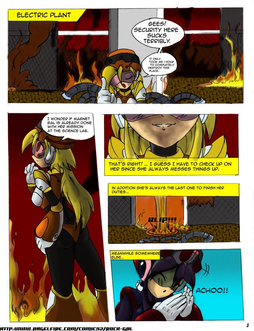 Rock-Gal #5 Megaman by VCampan page 1