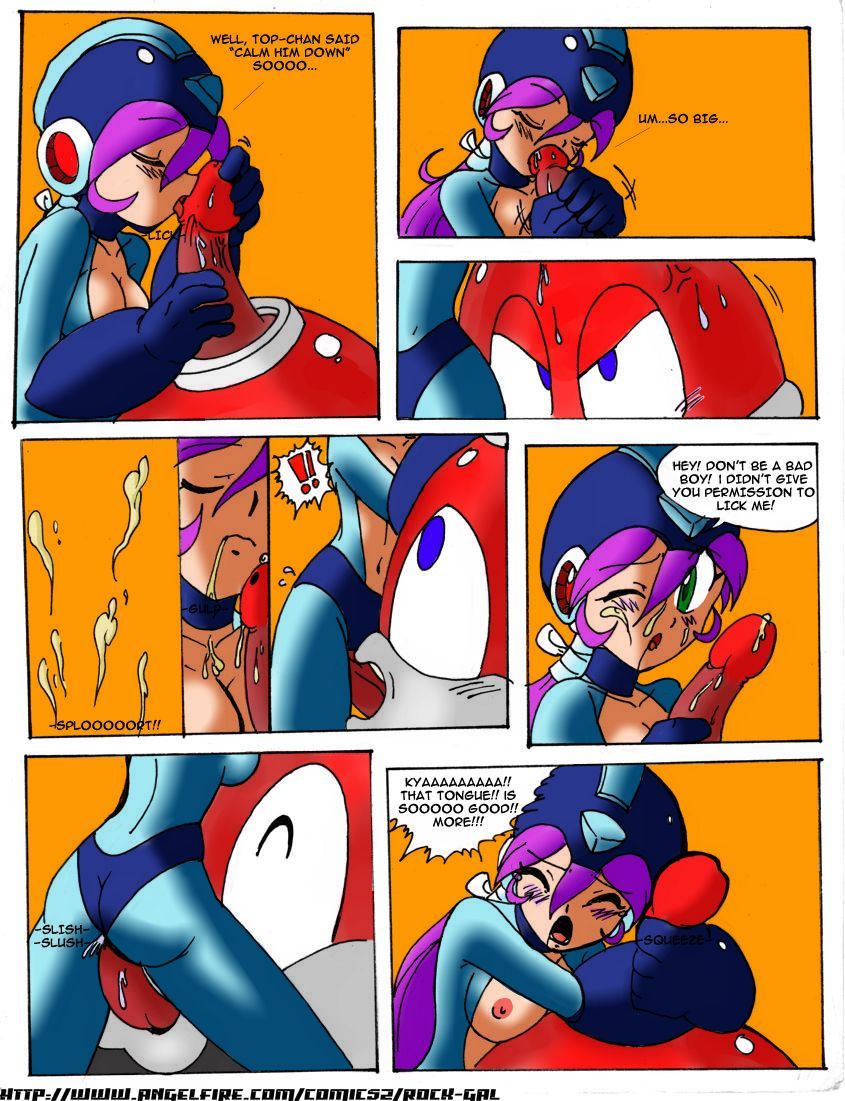 Rock-Gal #5 Megaman by VCampan page 10