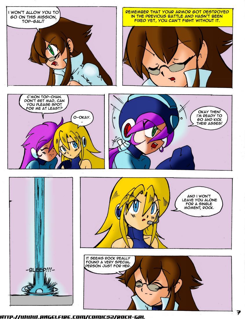 Rock-Gal #5 Megaman by VCampan page 7