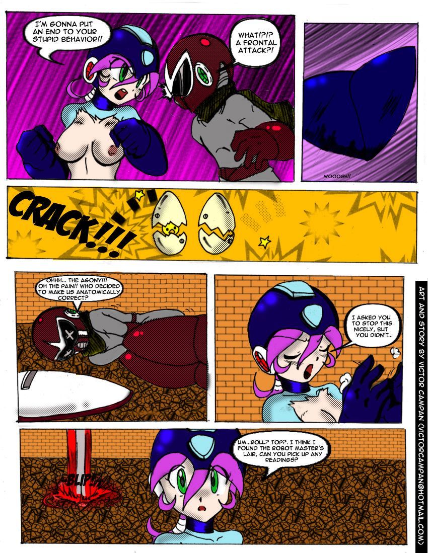 Rock-Gal Part 2 & 3 (Megaman) by VCampan page 15