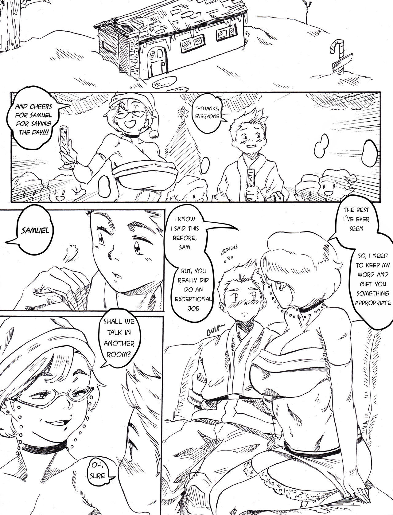 Mrs. Claus in the List by Aarokira page 21