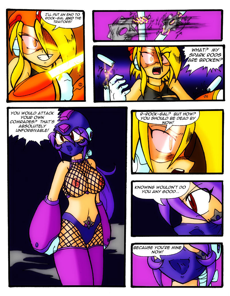 Rock-Gal #6 Megaman by VCampan page 11