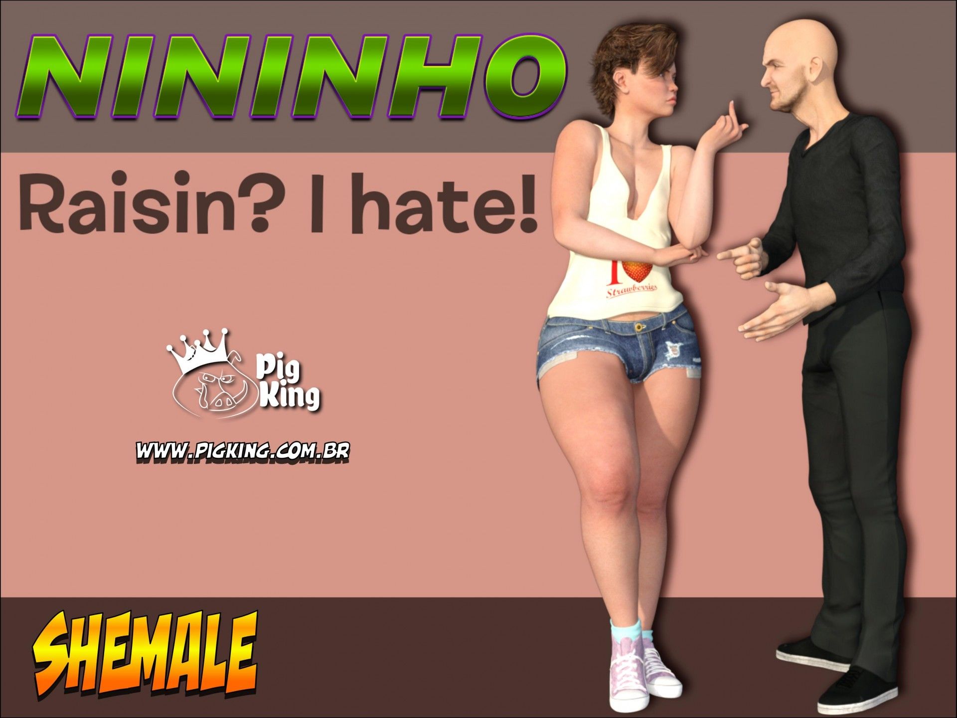 Raisin? I Hate! PigKing Shemale page 1