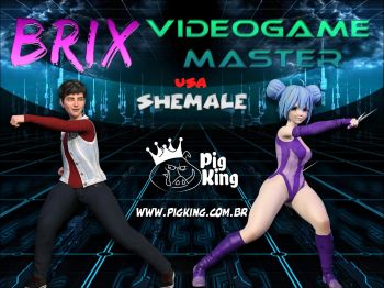 Brix, Videogame Master PigKing Shemale cover
