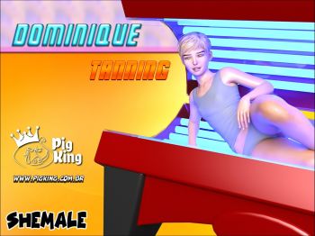 Dominique Tanning PigKing Shemale cover