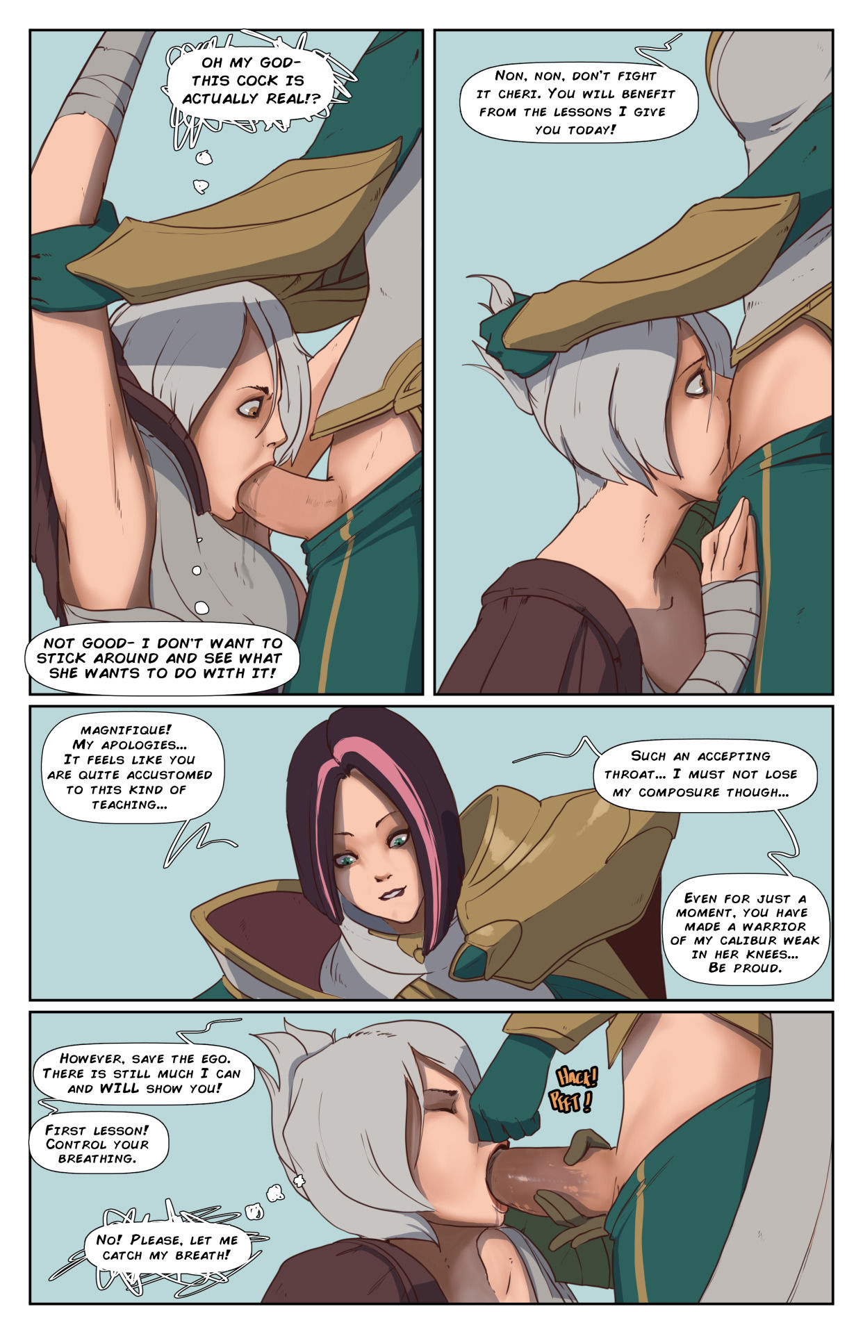Riven and Fiora Zaunderground page 2