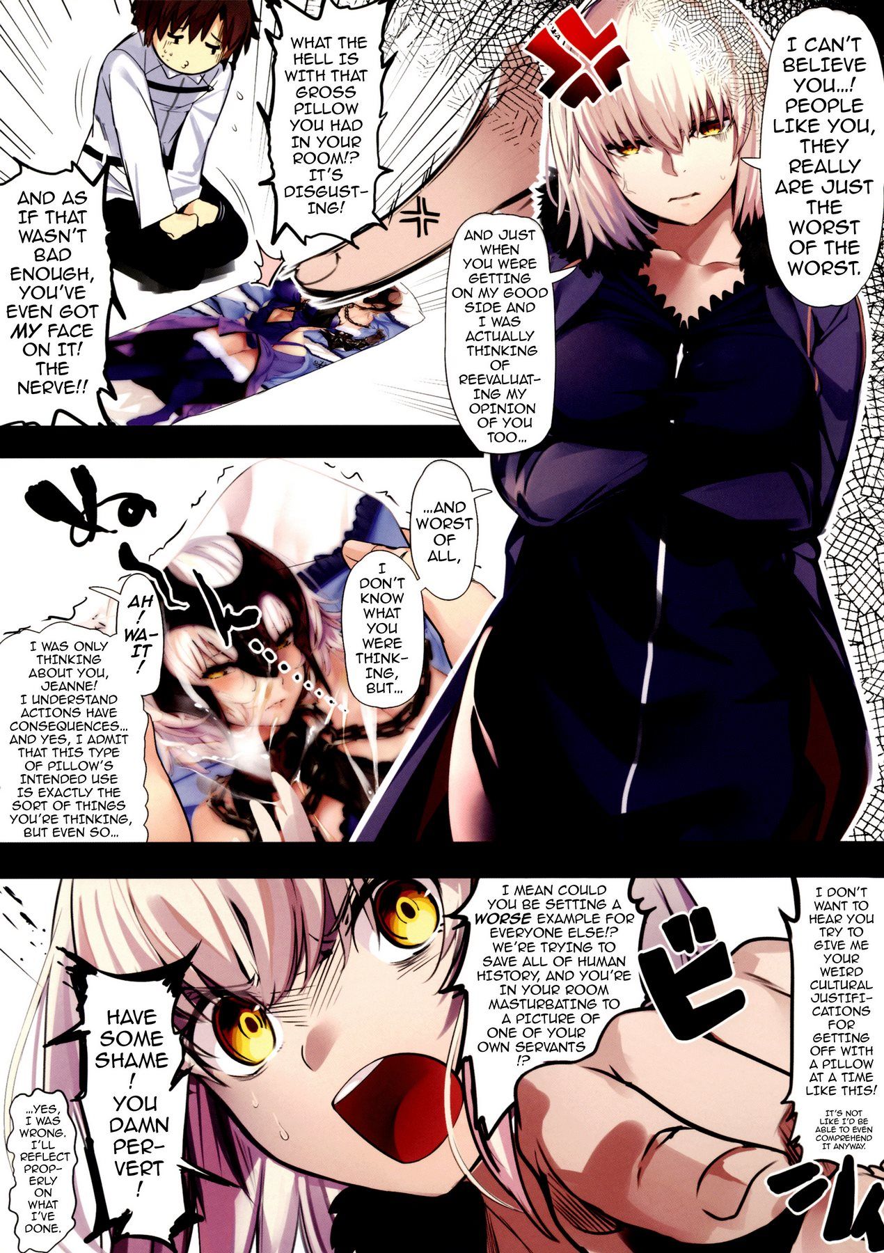 Omake Shikishi Did you ask Jeanne Alter? (Marushin) page 2
