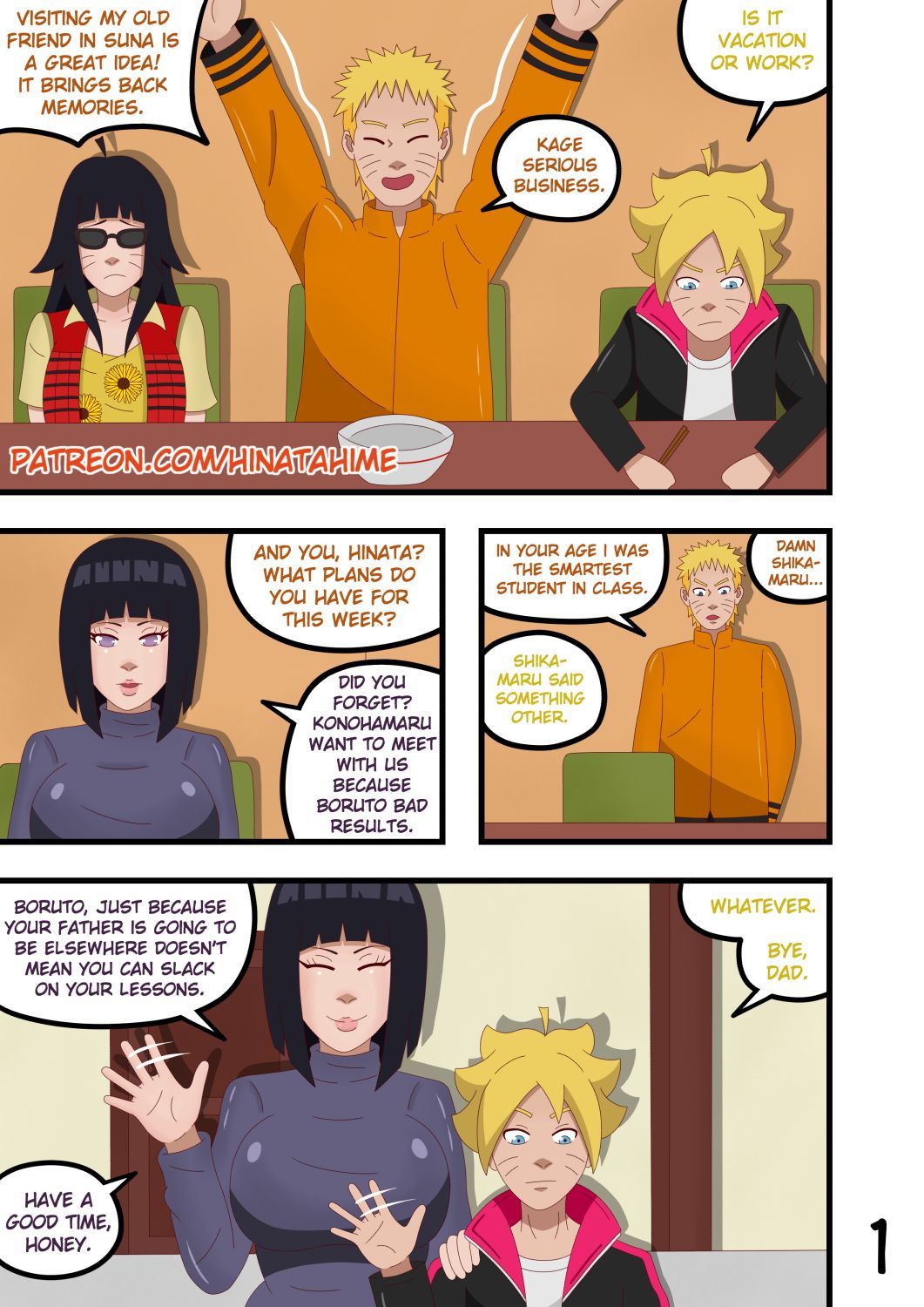 Naruto Uzumaki Family Sexventures Ch.2 by Hinata-hime page 1
