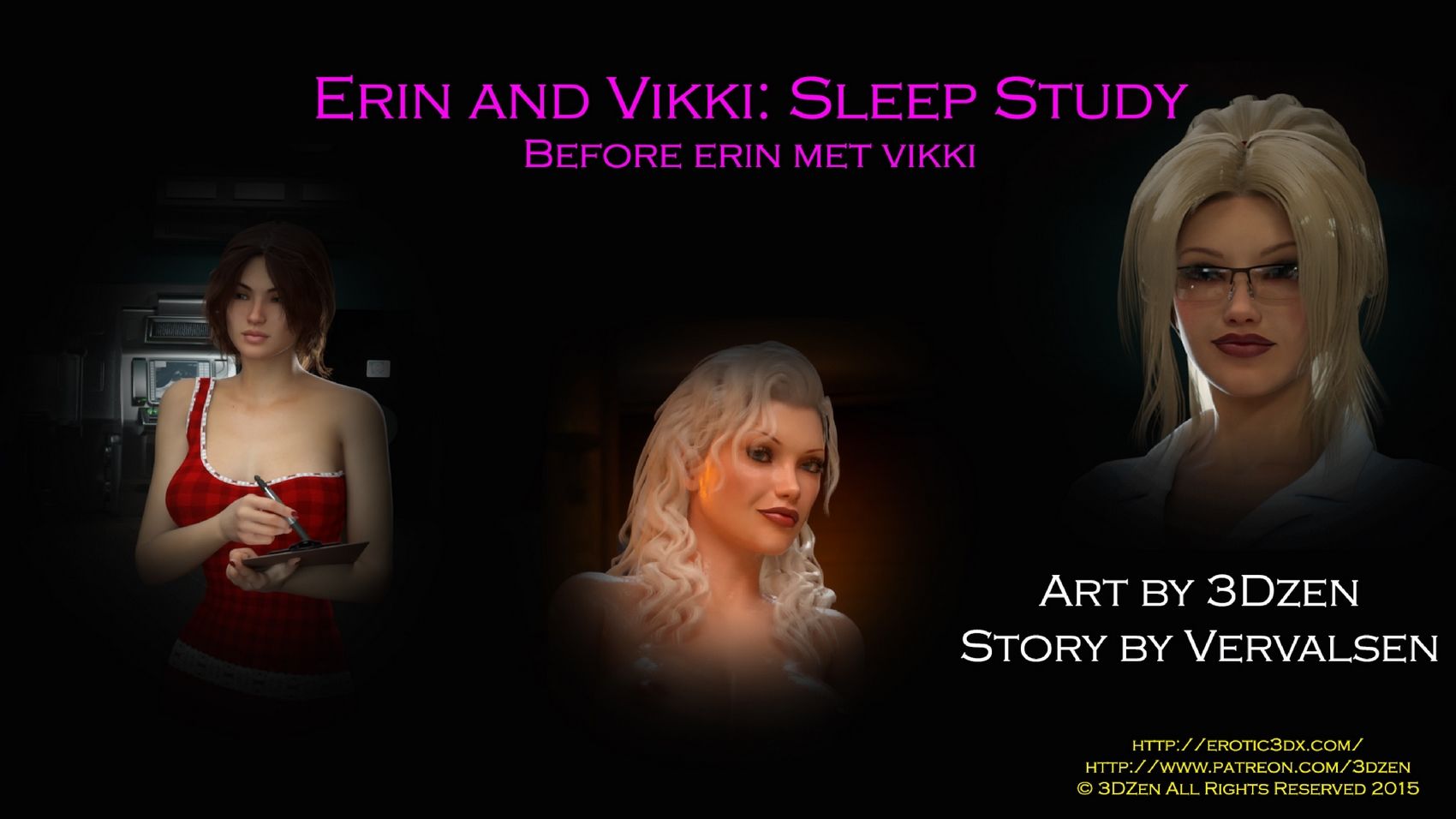 Erin and Vikki Part 3 3Dzen page 1