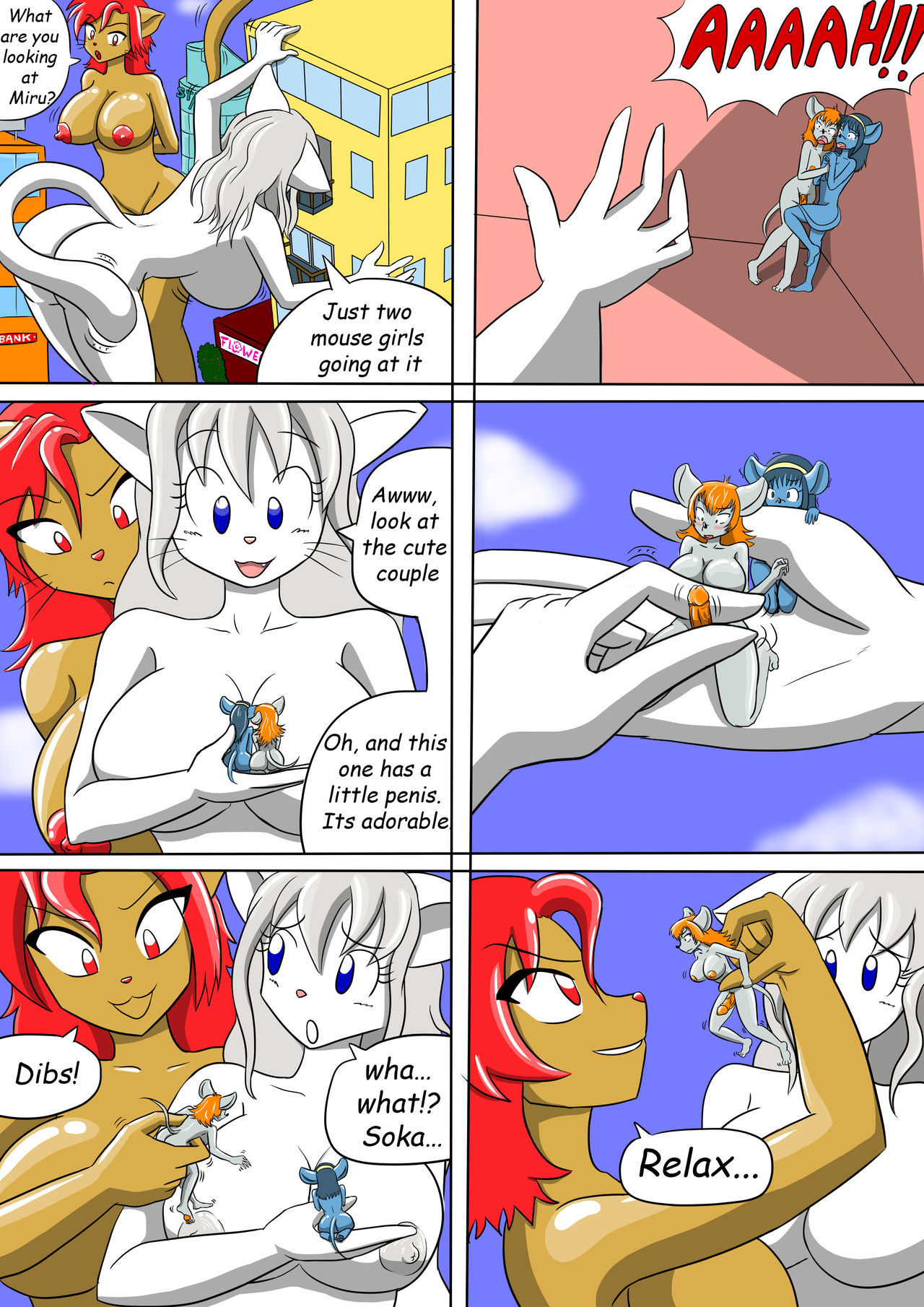 Attack of the Catgirls by LadyDrasami page 2