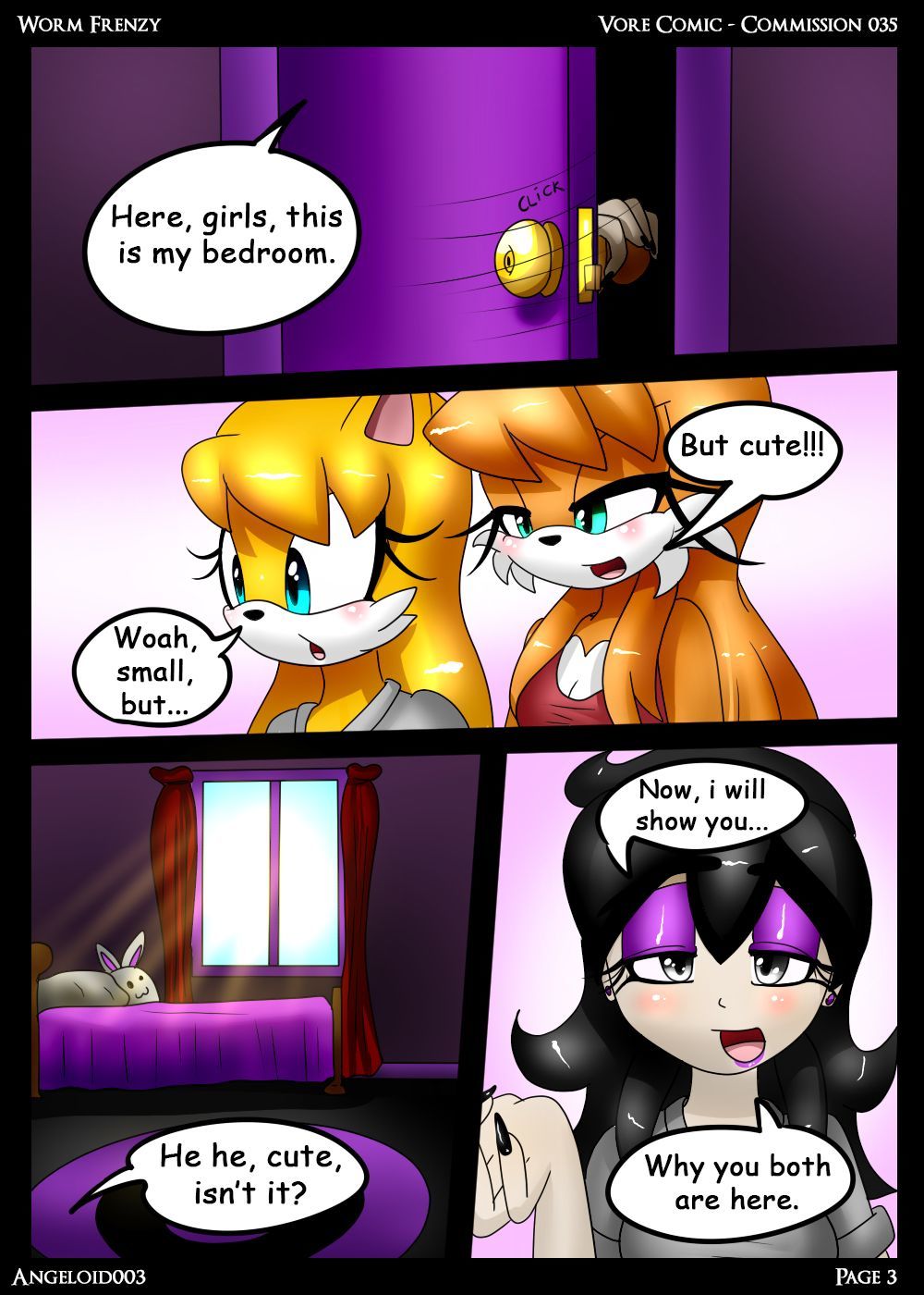 Worm Frenzy - Angeloid003 page 3