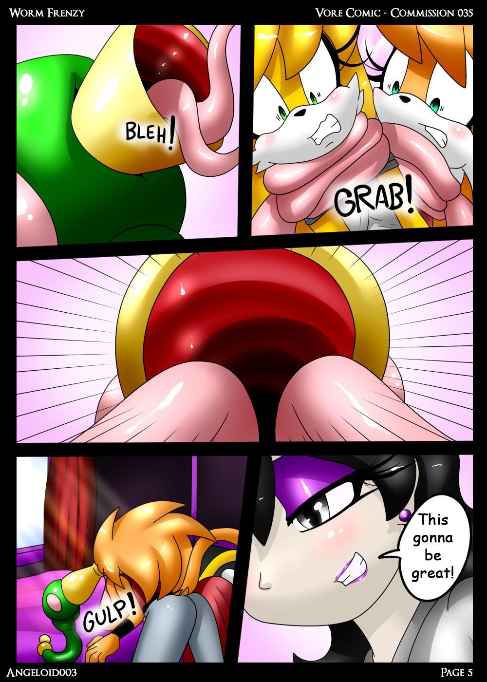Worm Frenzy - Angeloid003 page 5