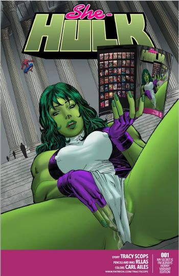 She-Hulk Rllas [Tracy scops] cover