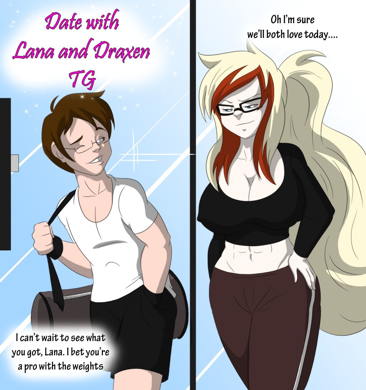 Date with Lana TG Daxen Gym Date by TFSubmissions page 1