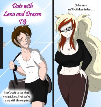 Date with Lana TG Daxen Gym Date by TFSubmissions cover